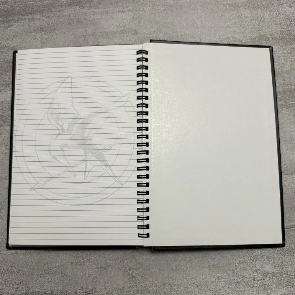 NECA Hunger Games Notebook Mockingjay Logo Scholastic Pre-Movies 2008 Vintage‎